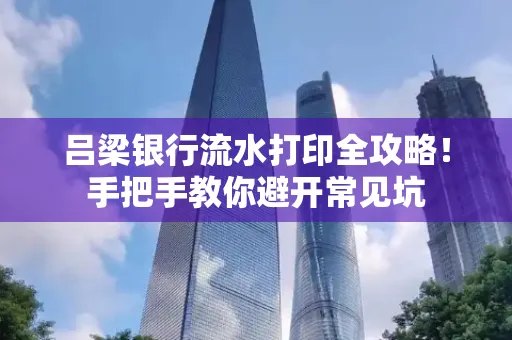 吕梁银行流水打印全攻略！手把手教你避开常见坑