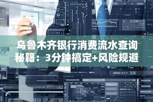 乌鲁木齐银行消费流水查询秘籍：3分钟搞定+风险规避干货