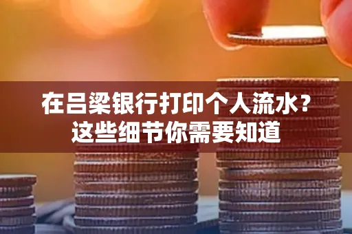 在吕梁银行打印个人流水？这些细节你需要知道