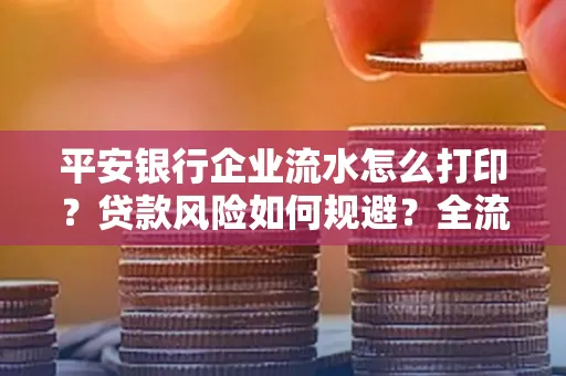 平安银行企业流水怎么打印？贷款风险如何规避？全流程技巧解析