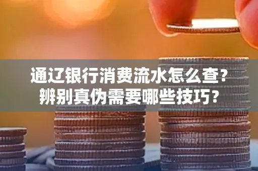 通辽银行消费流水怎么查？辨别真伪需要哪些技巧？