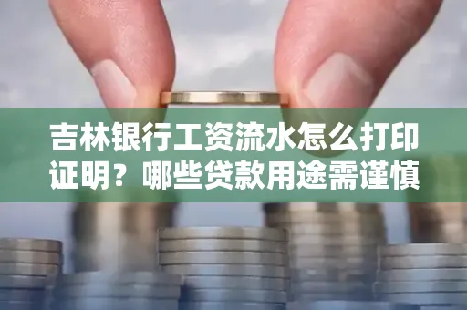 吉林银行工资流水怎么打印证明？哪些贷款用途需谨慎？